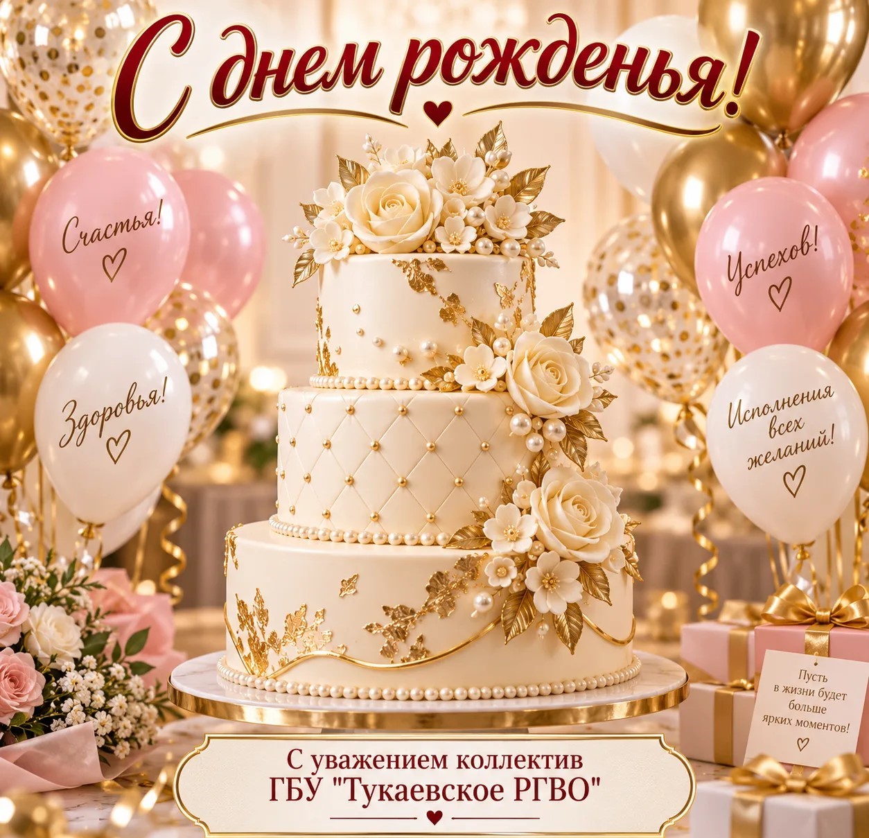 С днём рождения!