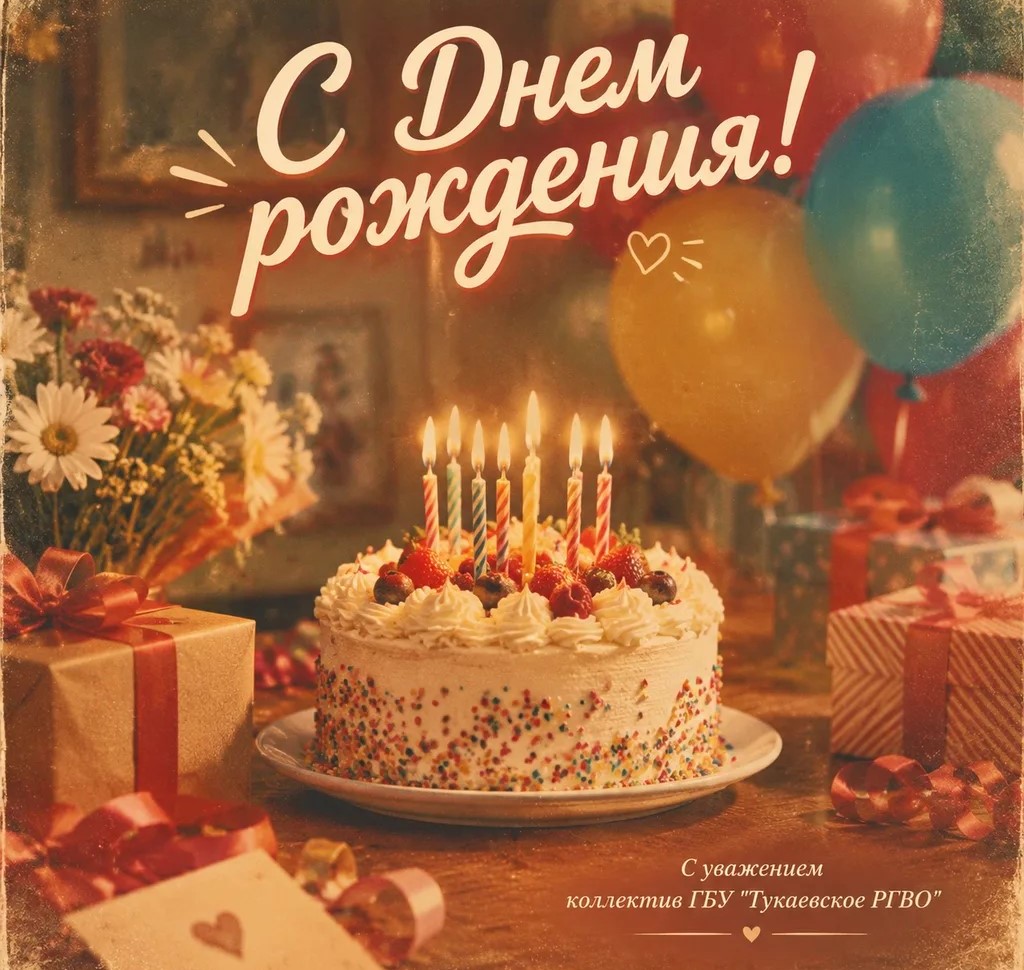 С днем рождения!